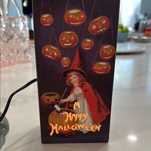 Vintage Halloween Light Box